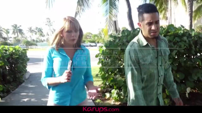 Karups -  Tattooed MILF Amber Chase Bangs Son In Law