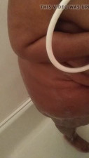 Ssbbw named Kesha in the shower