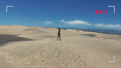 PISS PISS TRAVEL. Pettite Girl in Micro Bikini Public Peeing in Maspalomas