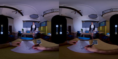 BaDoinkVR.com Busty Professor Lily Love makes you her Sex Pet