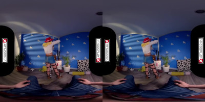 VRCosplayX in your XXX TOY STORY Redhead Jessie Squirts on your Dick
