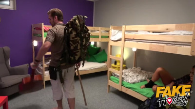 Fake Hostel Backpacker tries to Impress Kiwi MILF with Adventerous Tales