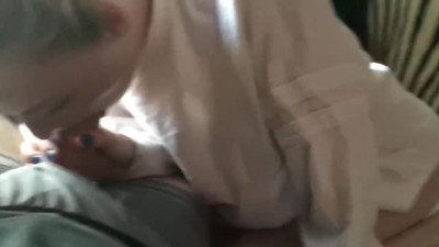 Best Friend lets me Cum in her Mouth