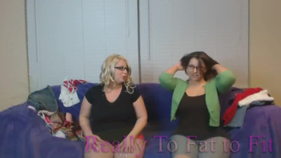Chubby Girls Got Fat And Try On Clothes