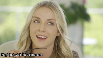 cumshot perfect blonde karla kush with 2 monster black cocks
