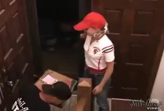 Super Cute Blonde Teen Gets Wet