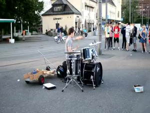 Norway Street Drummer is Just Amazing