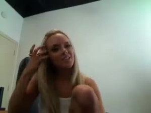 Incredible Blonde Excites Herself On Live Cam