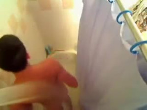 College Girl Gets Down & Dirty In The Shower