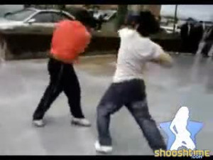Asians Battle It Out Ninja Style