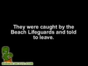 Messing with lifeguards