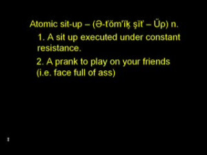 Atomic Situp