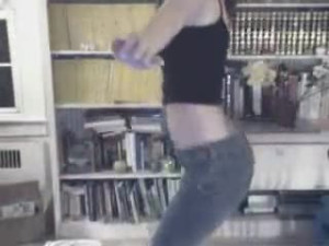 Dancing webcam slut!