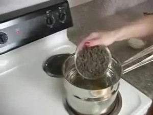 Naked cooking..the only way to do it!
