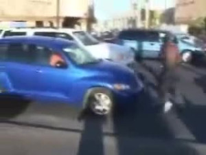 Crazy ass black dude