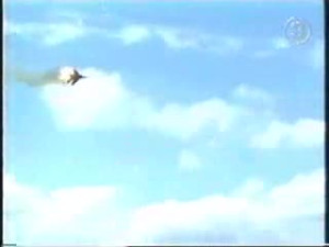 2 Migs crashing