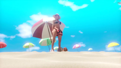 3D HENTAI FUTANARI - Lition- Head In The Sand