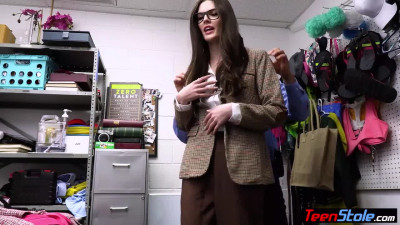 Influential teen thief Fiona Frost learning the rules on a LP officers cock