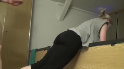 German slut Fenna gets caned mercilessly
