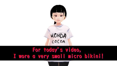 Cocoa Anime girl got soaked.