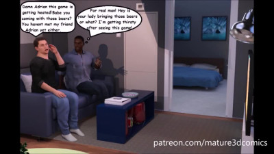 Cuckold 3D Comic & BBC Massive Cock Attack Episode 1