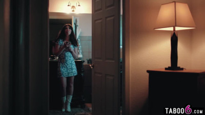 Open minded teen Jane Wilde invites two exes over for a double penetration