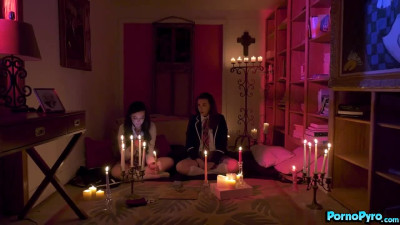 Catholic Schoolgirls Casey Calvert And Whitney Wright Summon 