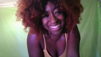 Sexy black petite Princess Mango with juicy tits and ass
