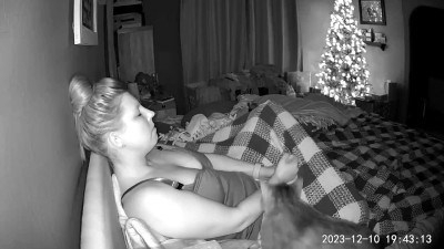 Babysitter Caught Masturbating