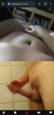 Hot chick in stocking makes me cum on sexchat