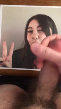 Twitch streamer bananabrea Cum Tribute #3 THICK LOAD
