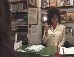 Bookworm Anna Stout cataloging Gangbang