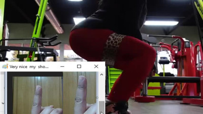 Arabian jordan bitch at gym after his bf fuck her