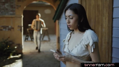 Sinner 21yo stepsis passionate pounded outdoor by stepbro