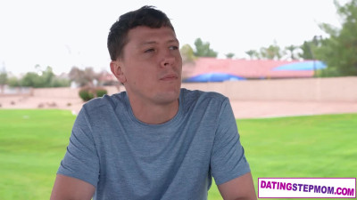 Dating her Russian MILF stepmom first to see if there is a potential match