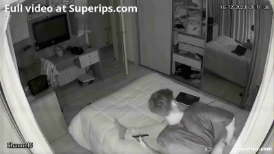 IPCAM – British college girl fucks with her boyfriend
