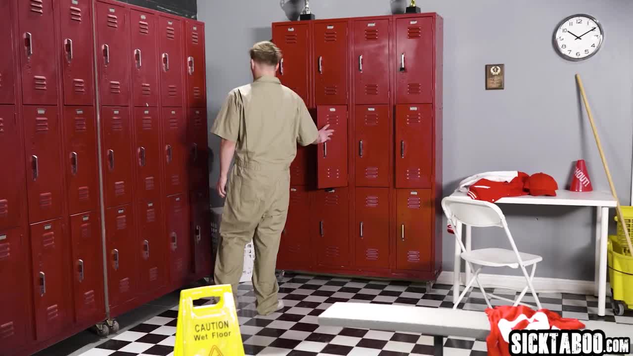 Watch Big cock janitor broke big tits babes April Olsen wet pussy in locker room Short Sex Videos - Duration: 06:10 | ePornNEW.