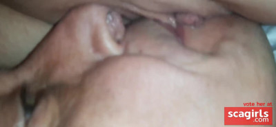 French MILF Squirts in Guys Mouth - Amateur Orgasm
