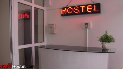 Pussysmashed 21yo hotel babe suck in 3way with roomie