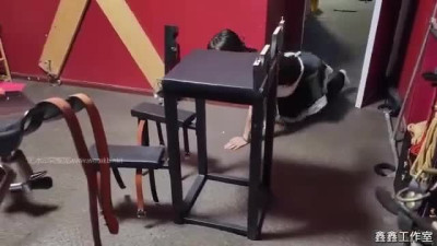 Tied up lesbians serving each other 9