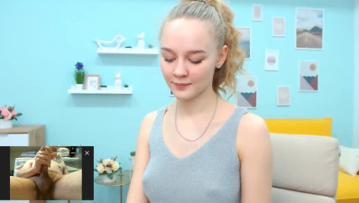 Stroke and Cum for hot girl on cam
