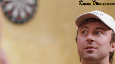 Sinning cheerleaders suck cock and got fucked by coach