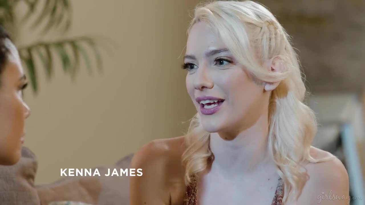 Watch Dana Vespoli and Kenna James on a grey coloured sofa in several lesbian scenes Short Sex Videos - Duration: 34:48 | ePornNEW.