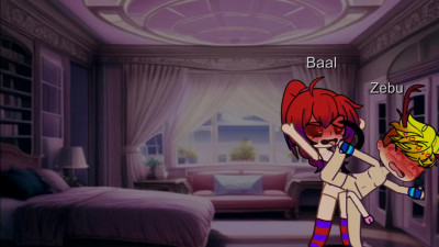 Baal fucking Zebu {Gacha club} !!FUTA!!