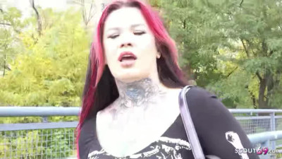 GERMAN SCOUT - Anal Sex Casting with Curvy Mega Ass Bombshell Sabien Demonia
