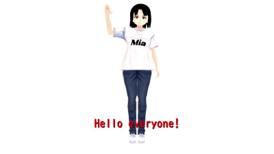 【Mia】 Anime girl go to karaoke and she start taking her clothes off.【Erotic animation