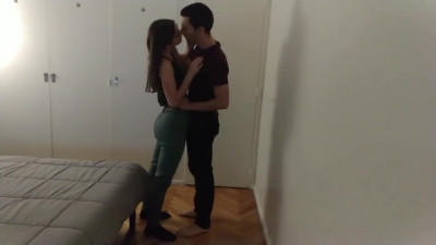 Hot Amateur College Teen Latina Gets a Creampie