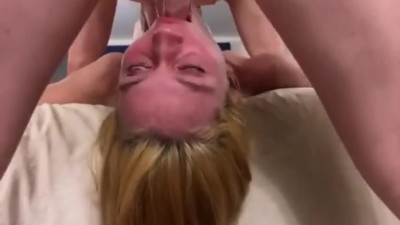 Rough Throat Fucking: Blonde Teens Wild Side