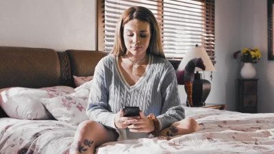 Gabbie Carter, Eliza Ibarra and Lulu Chu in several lesbian and threesome scenes