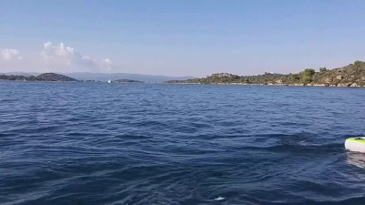 Public Flashing: Butt Plug & Pussy Exposed for Yachts & Fishermen
